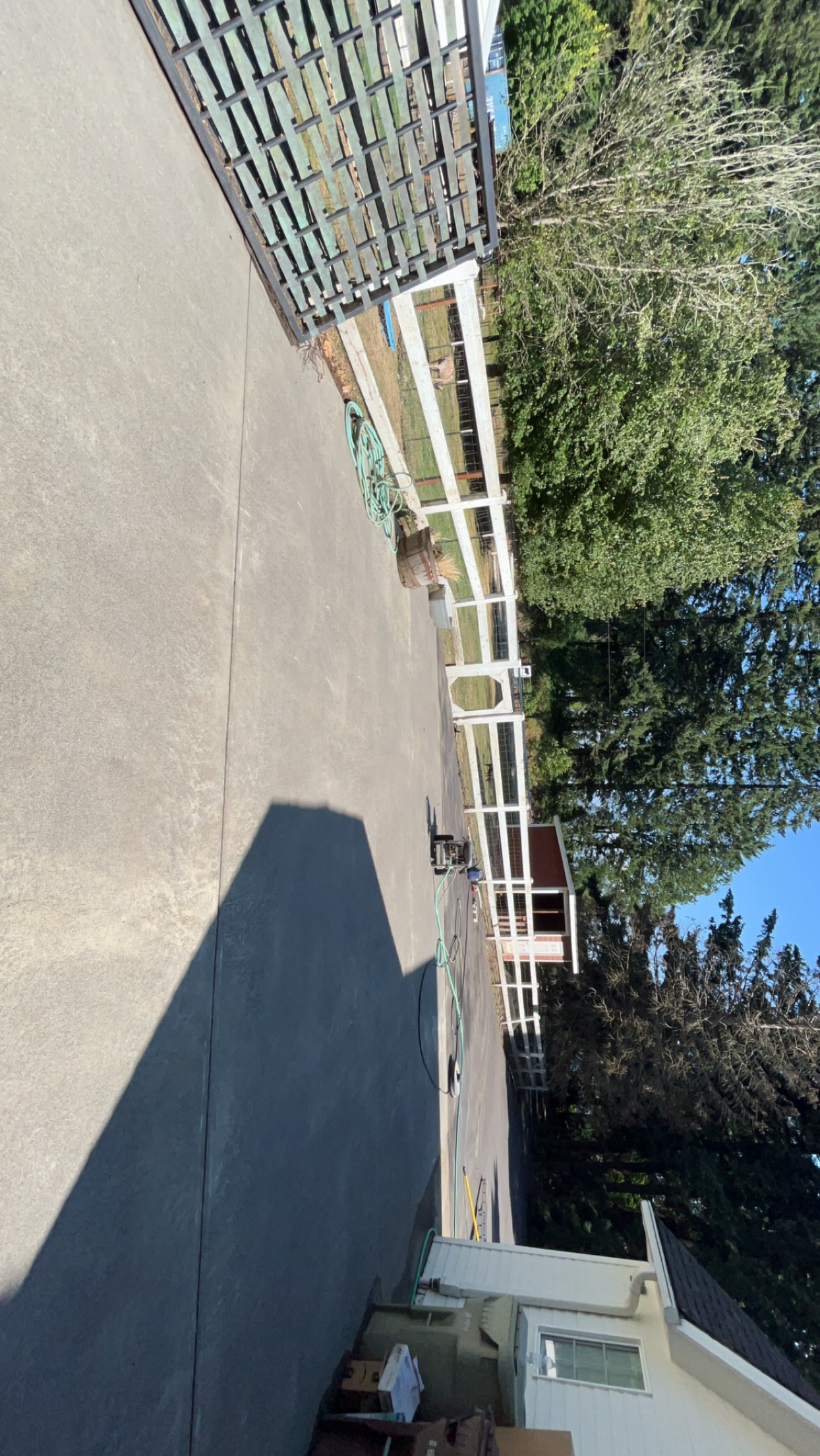 Strickland pressure washing before 3