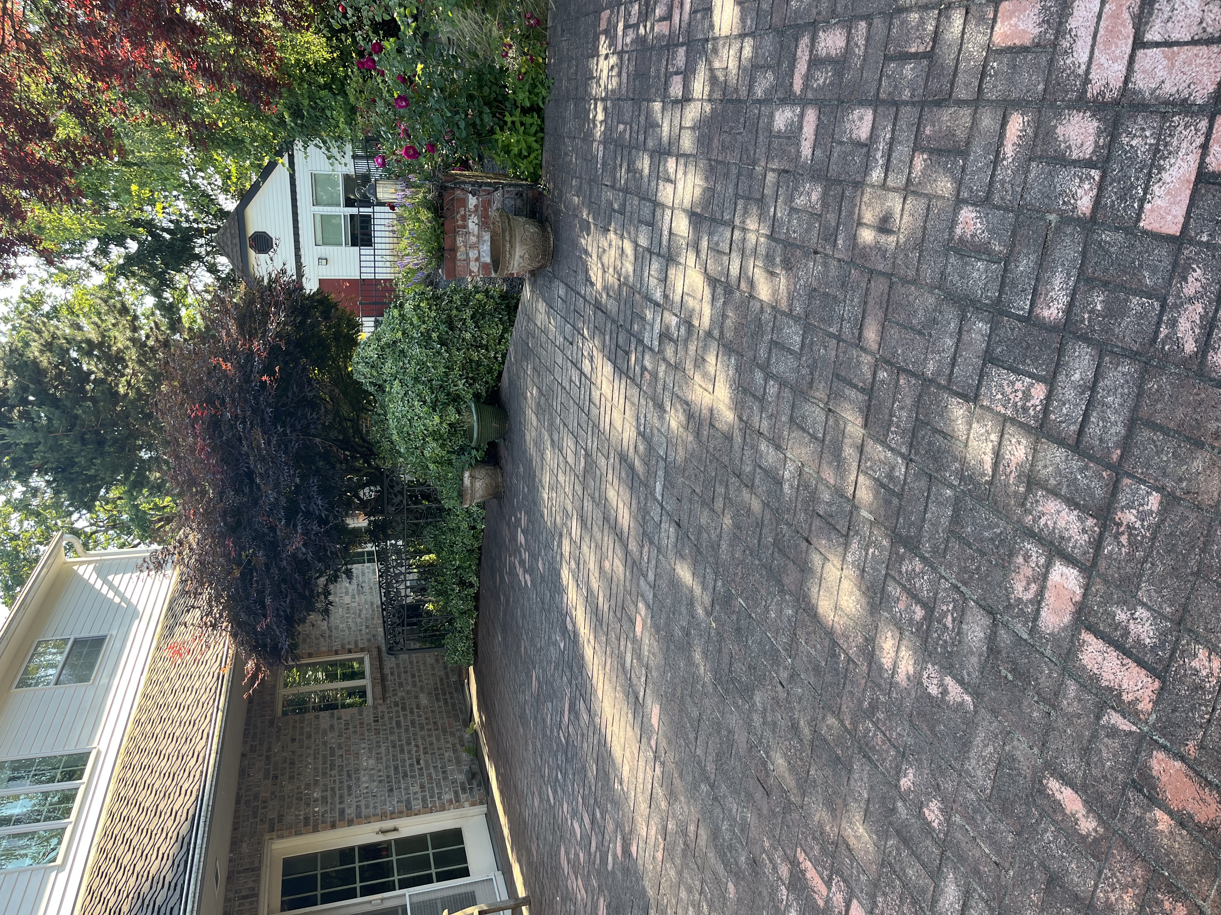 Strickland pressure washing before 1